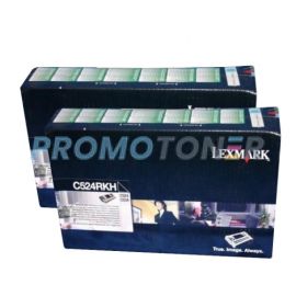 Lexmark C534 Toner Black High Yield 2 Pack