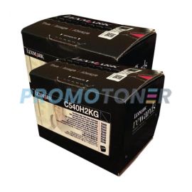 Lexmark C540 Toner Black High Yield 2 Pack