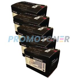Lexmark C540 Toner Black High Yield 5 Pack