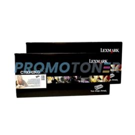 Lexmark C780 Toner Black High Yield 2 Pack