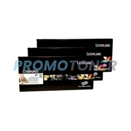 Lexmark C780 Toner Black High Yield 3 Pack
