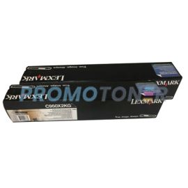 Lexmark C950 Toner Black 2 Pack