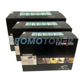 Lexmark T620 Toner Black 30K 3 Pack