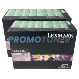 Lexmark Optra T-614 Toner Black 25K 2 Pack