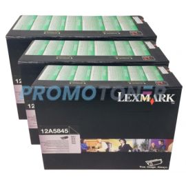 Lexmark Optra T-614 Toner Black 25K 3 Pack