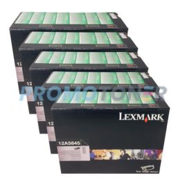 Lexmark Optra T-614 Toner Black 25K 5 Pack