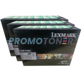 Lexmark T630 Toner Black 5K 3 Pack