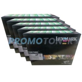 Lexmark T630 Toner Black 5K 5 Pack