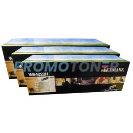 Lexmark W840 Toner Black 30K 3 Pack