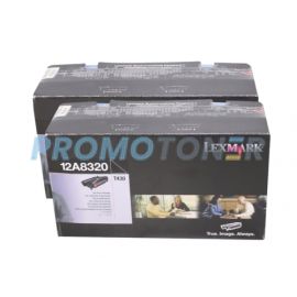 Lexmark T430d Toner Black 6K 2 Pack