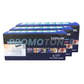 Lexmark X264DN Toner Black 9K 3 Pack