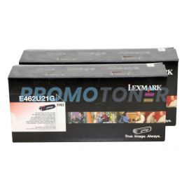 Lexmark E462 Toner Black 18K 2 Pack