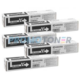 Kyocera Mita TK-5205K Toner Black 5 Pack