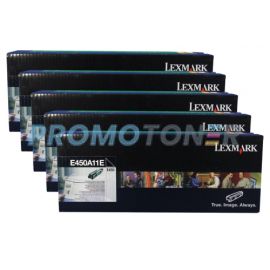 Lexmark E450 Toner Black 6K 5 Pack