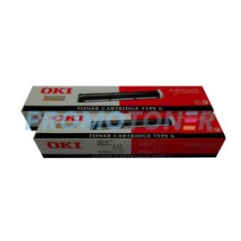 Okidata Type 6 Toner Black 2 Pack