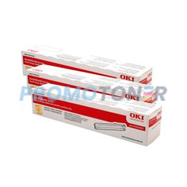 Oki B4400 Toner Cartridge Black 3 Pack