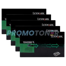 Lexmark E320 Toner Cartridge Black 6K 5 Pack