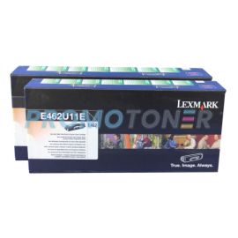 Lexmark E462 Toner Black 18K 2 Pack