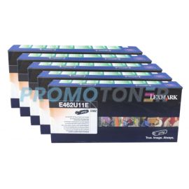 Lexmark E462 Toner Black 18K 5 Pack