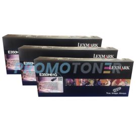 Lexmark E352 Toner Black 9K 3 Pack