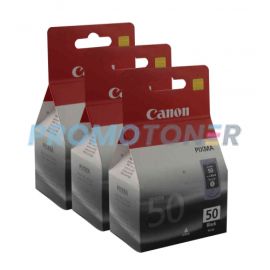Canon PG-50 Ink Black 3 Pack