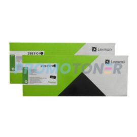 Lexmark XM7355 Toner Cartridge Black 45K 2 Pack
