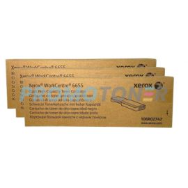 Xerox Workcentre 6655 Toner Black 3 Pack