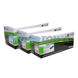 Lexmark CX860DE Corp Toner Black 55k 3 Pack