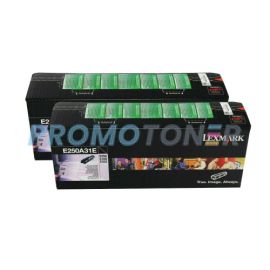 Lexmark E350 Corp Toner Black 3.5K 2 Pack