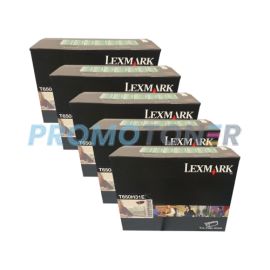 Lexmark T650N Corporate Toner Black 25K 5 Pack