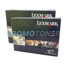 Lexmark X651DE Corp Toner Black 25K 2 Pack