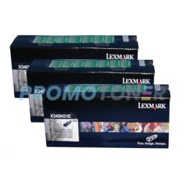 Lexmark X342n Corp Toner Black 6K 3 Pack