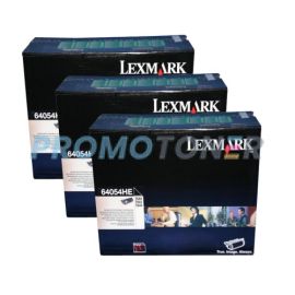 Lexmark T644 Corp Toner Black 21K 3 Pack