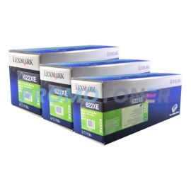 Lexmark 622XE Corp Toner Black 45K 3 Pack