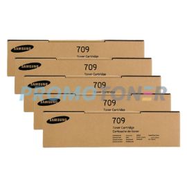 Samsung 709 Toner Cartridge Black Pack Of 5