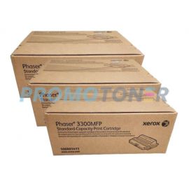 Xerox Phaser 3300MFP Print Cartridge Black 4K Pack Of 3