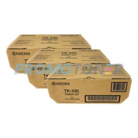 Kyocera Mita TK-330 Toner Kit Black Pack Of 3