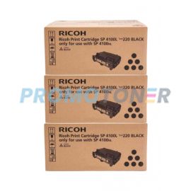 Ricoh Type 220 Toner Cartridge Black Pack Of 3