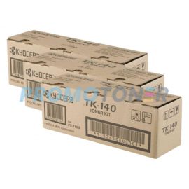 Kyocera Mita TK-140 Toner Black Pack Of 3