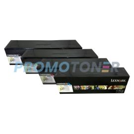 Lexmark C925de Toner CMYK Pack of 4