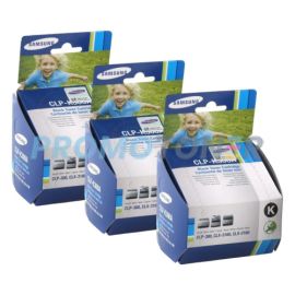 Samsung CLP-300 Toner Cartridge Black Pack Of 3
