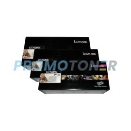 Lexmark C770 Toner Black 3 Pack