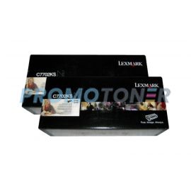 Lexmark C770 Toner Black 2 Pack