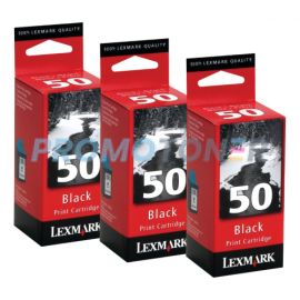 Lexmark 50 Ink Cartridge Black Pack Of 3