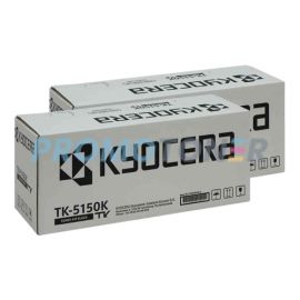 Kyocera Mita TK-5150 Toner Kit Black Pack Of 2