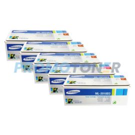 Samsung ML-251X ML-257X Toner Cartridge Black Pack Of 5