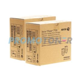 Xerox Phaser 7100 Toner Ctg Black Dual Pack Pack Of 2