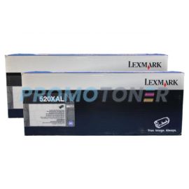 Lexmark MS711DN Toner Cartridge Black 2 Pack