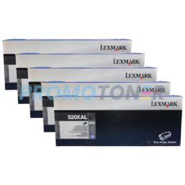 Lexmark MS711DN Toner Cartridge Black 5 Pack