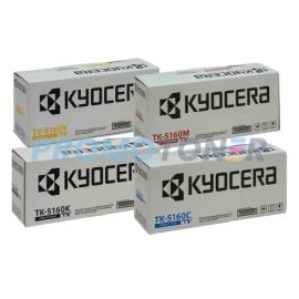 Kyocera Mita TK-5160 Toner CMYK Pack of 4
